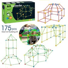 175pcs Kids Construction Fort
