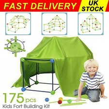 175pcs Kids Construction Fort