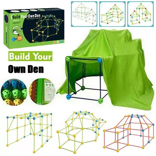 175pcs kids construction fort - kids,