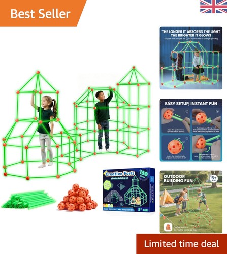 Creative 130 pcs fort building - creative,