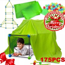 175Pcs Kids Construction Fort