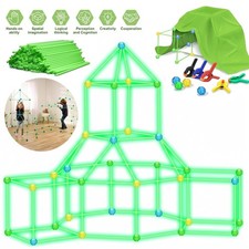 130PCS Kids Construction Fort