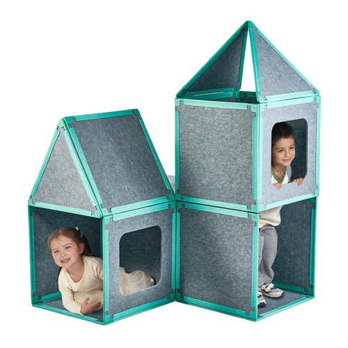 Magnetic fort building - building, kit