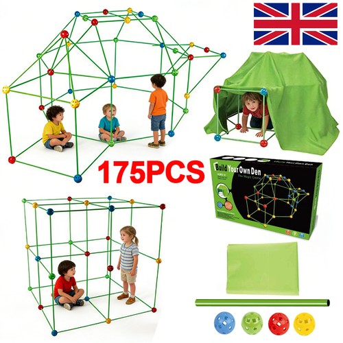 175pcs kids construction - 175pcs, fort